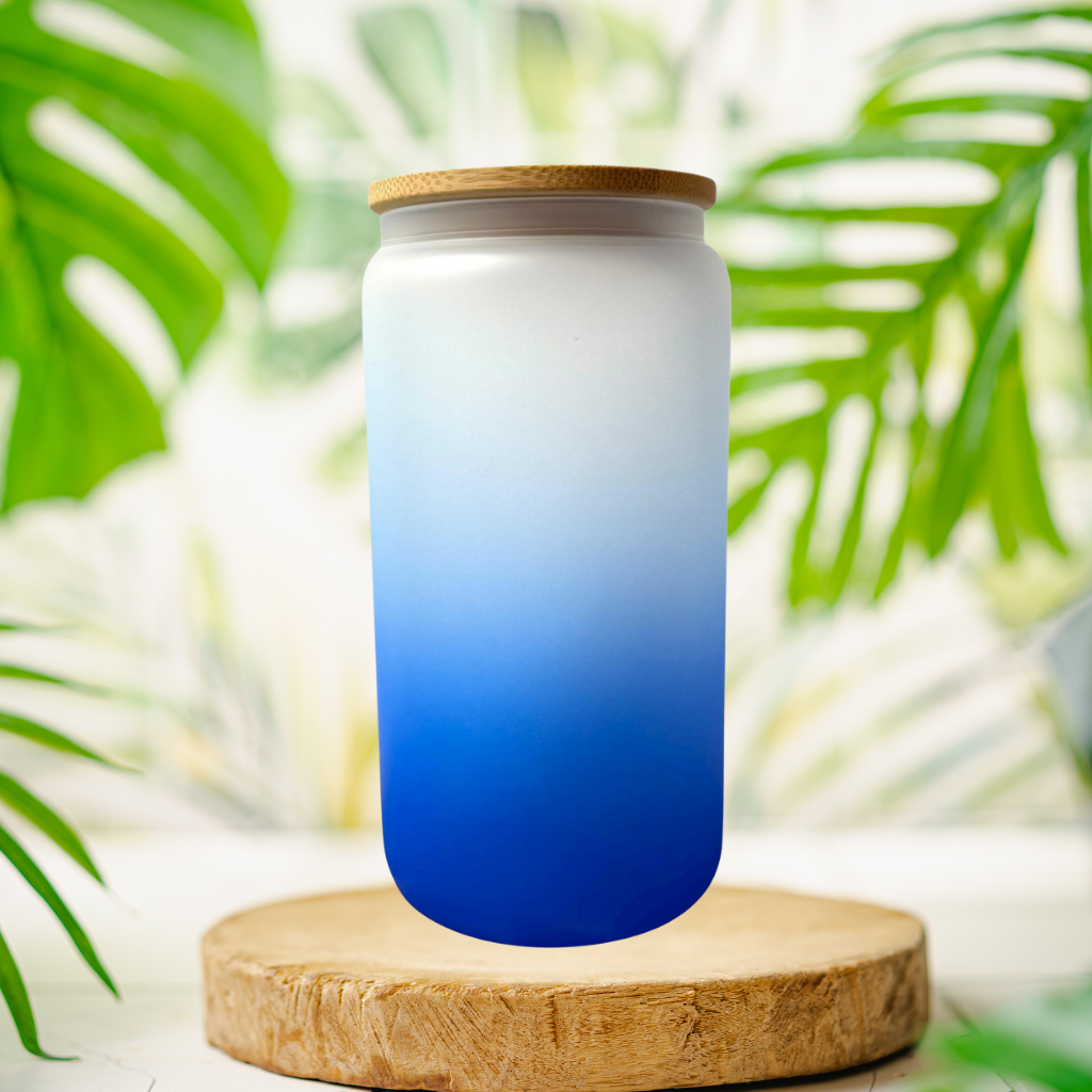 Trinkglas Frost Dunkelblau