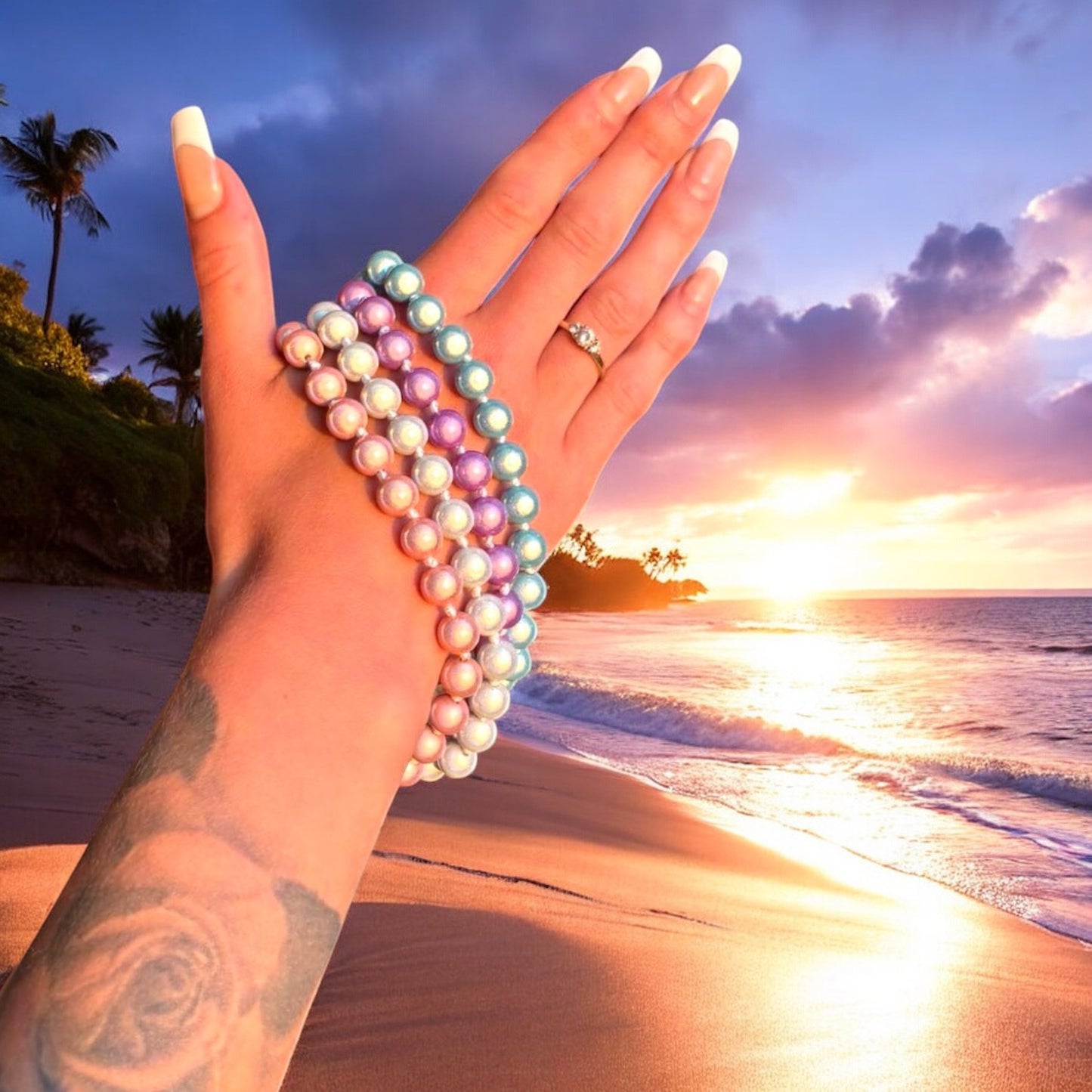 Handykette Magic Lila