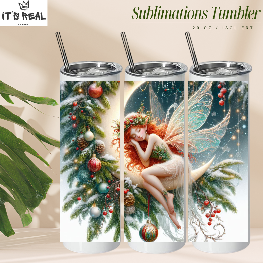 Skinny Tumbler 600ml - Fairy