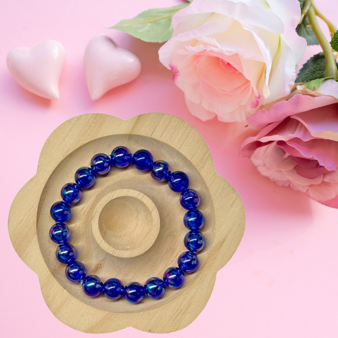 Perlen Armband - Galaxy Royalblue