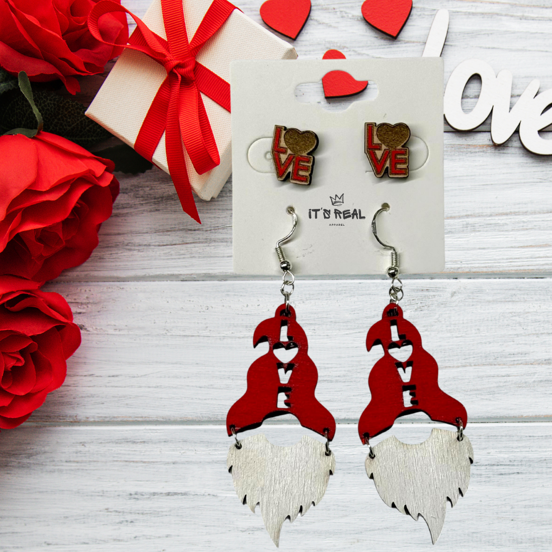 Ohrring Set - Love Gnome