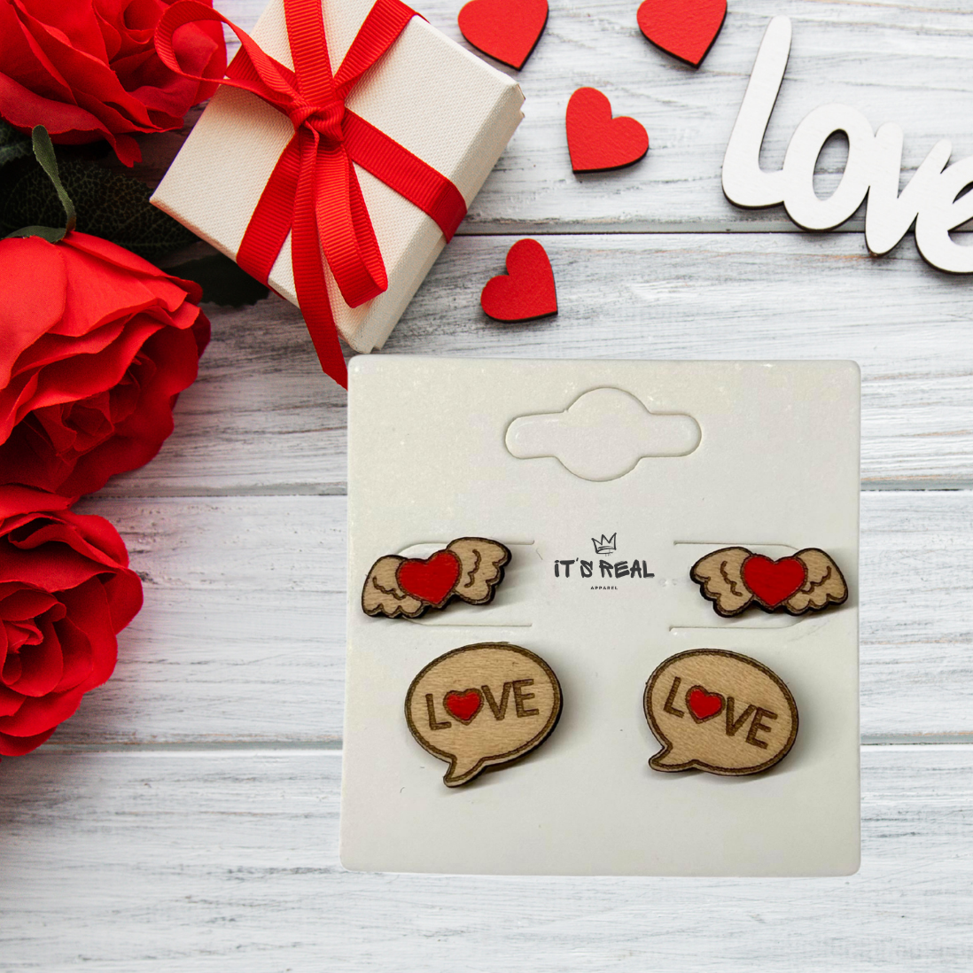 Ohrring Set - Love