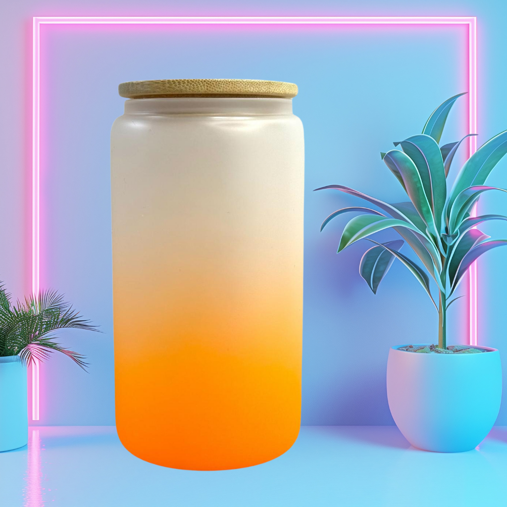 Trinkglas Frost Neon Orange