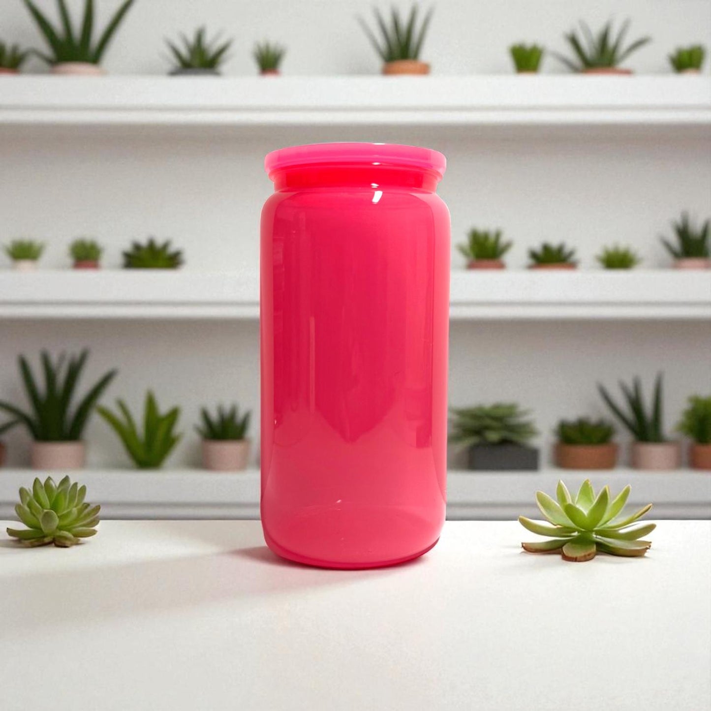 Trinkbecher Plastik 500ml Solid Pink