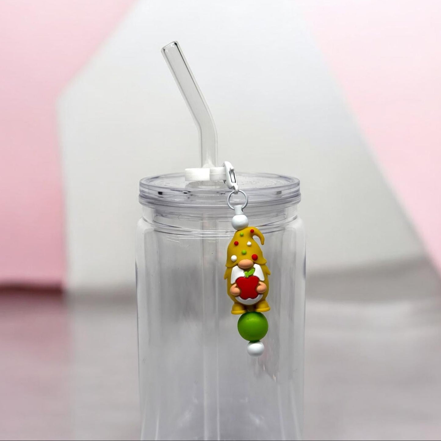 Apple Gnome - Strohhalmkette