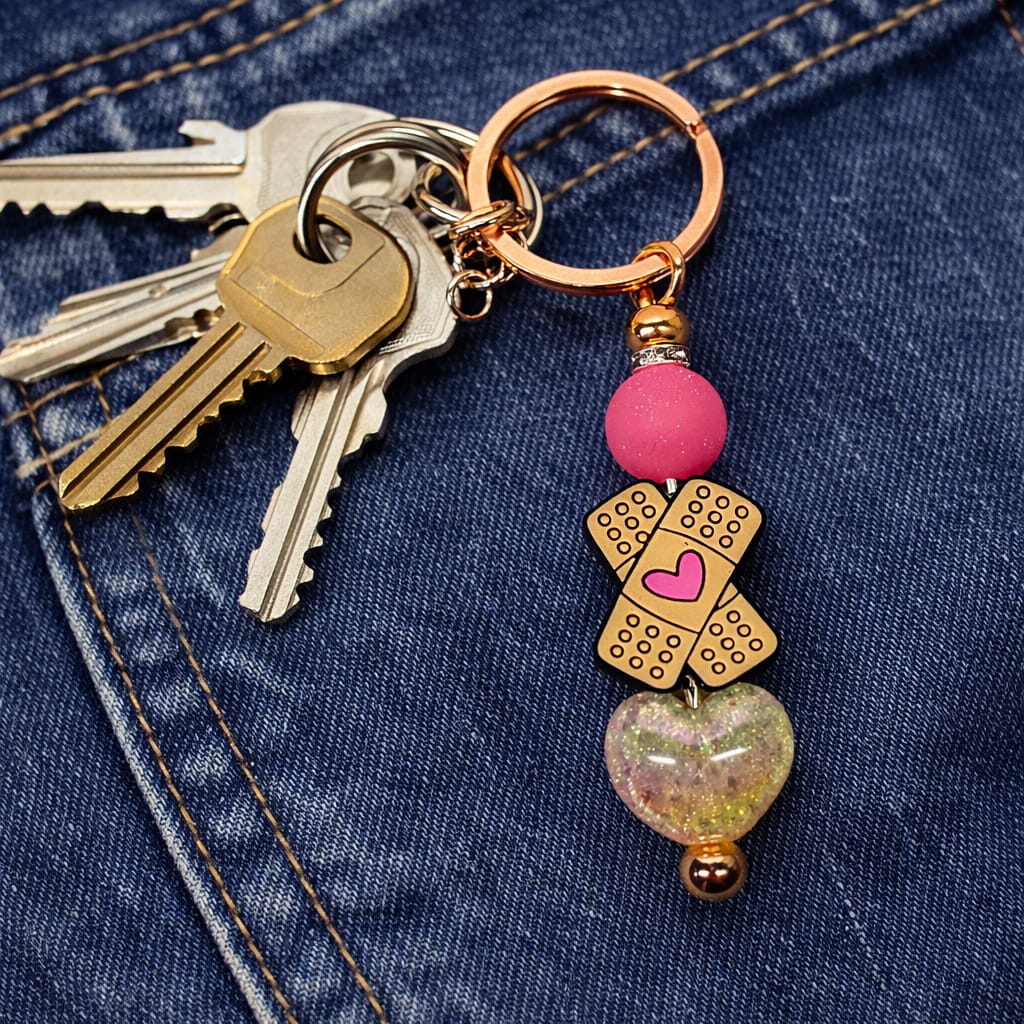 Heart Patch - Schlüsselanhänger