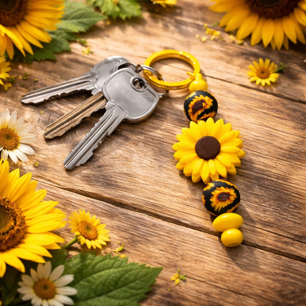 Sunflower - Schlüsselanhänger