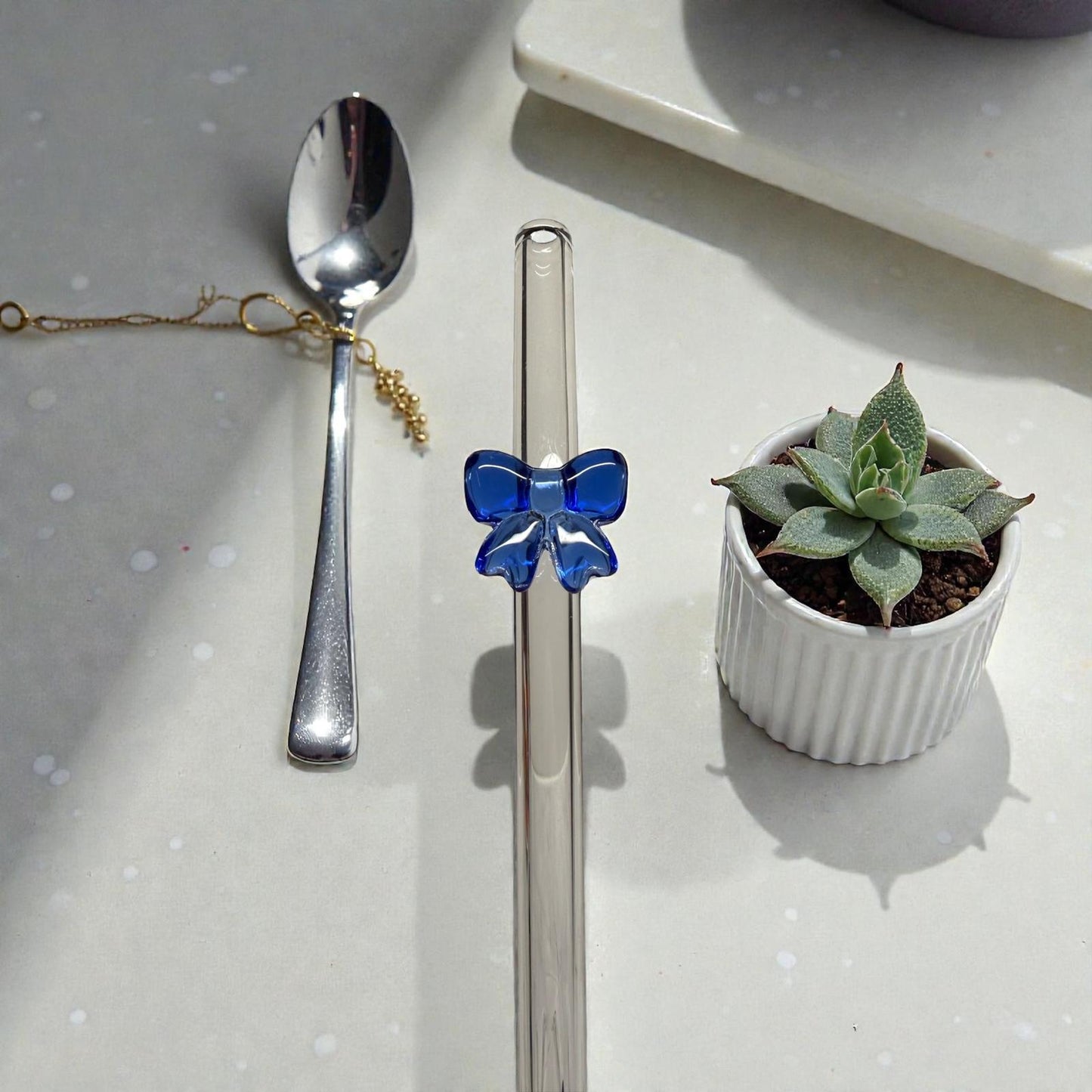 Strohhalm Royalblue Bow