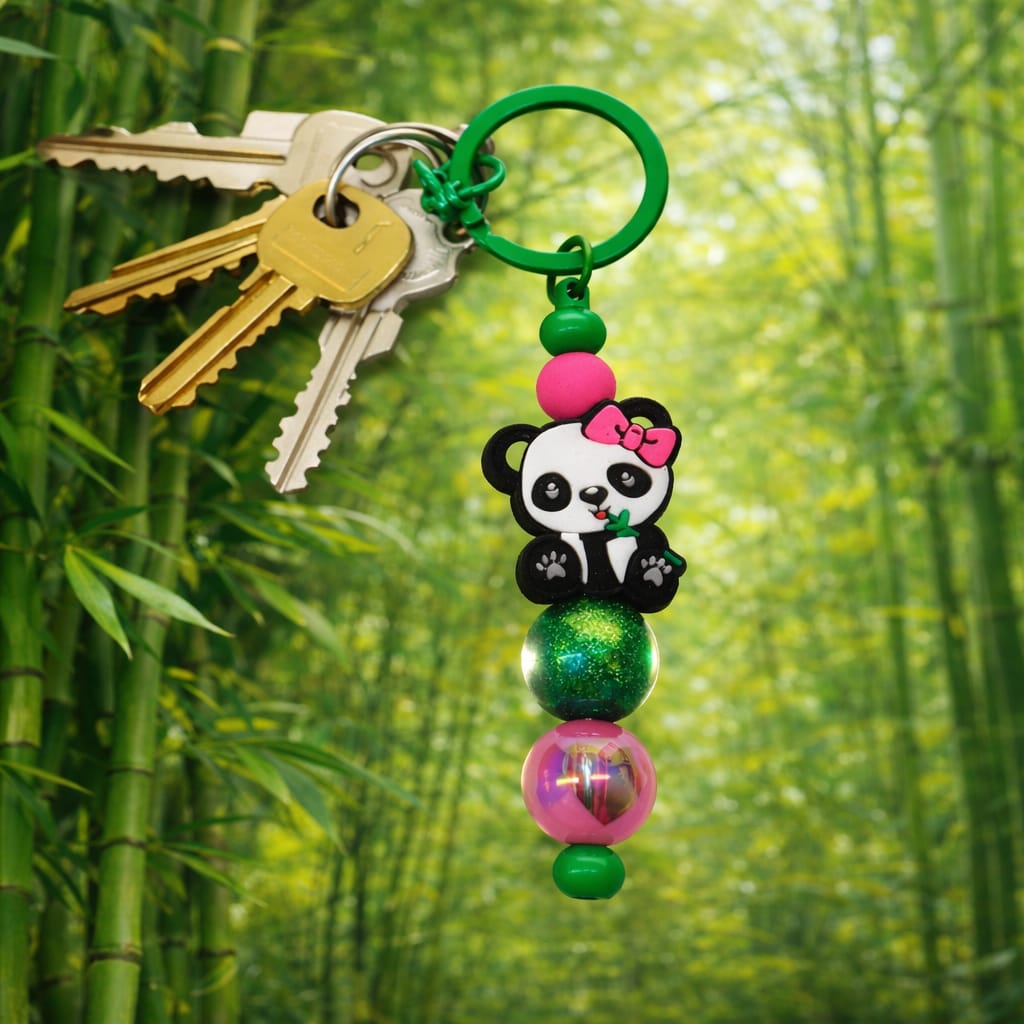 Panda Girl - Schlüsselanhänger