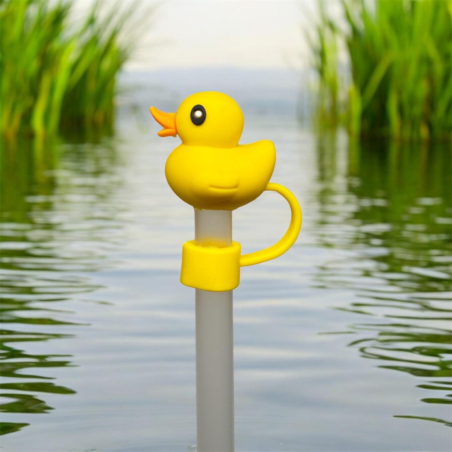 Strohhalm Topper - Yellow Duck