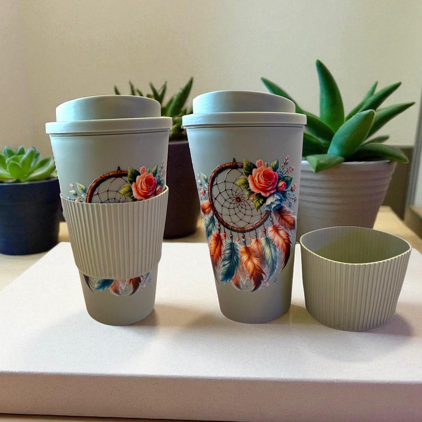 Traumfänger Kaffeebecher