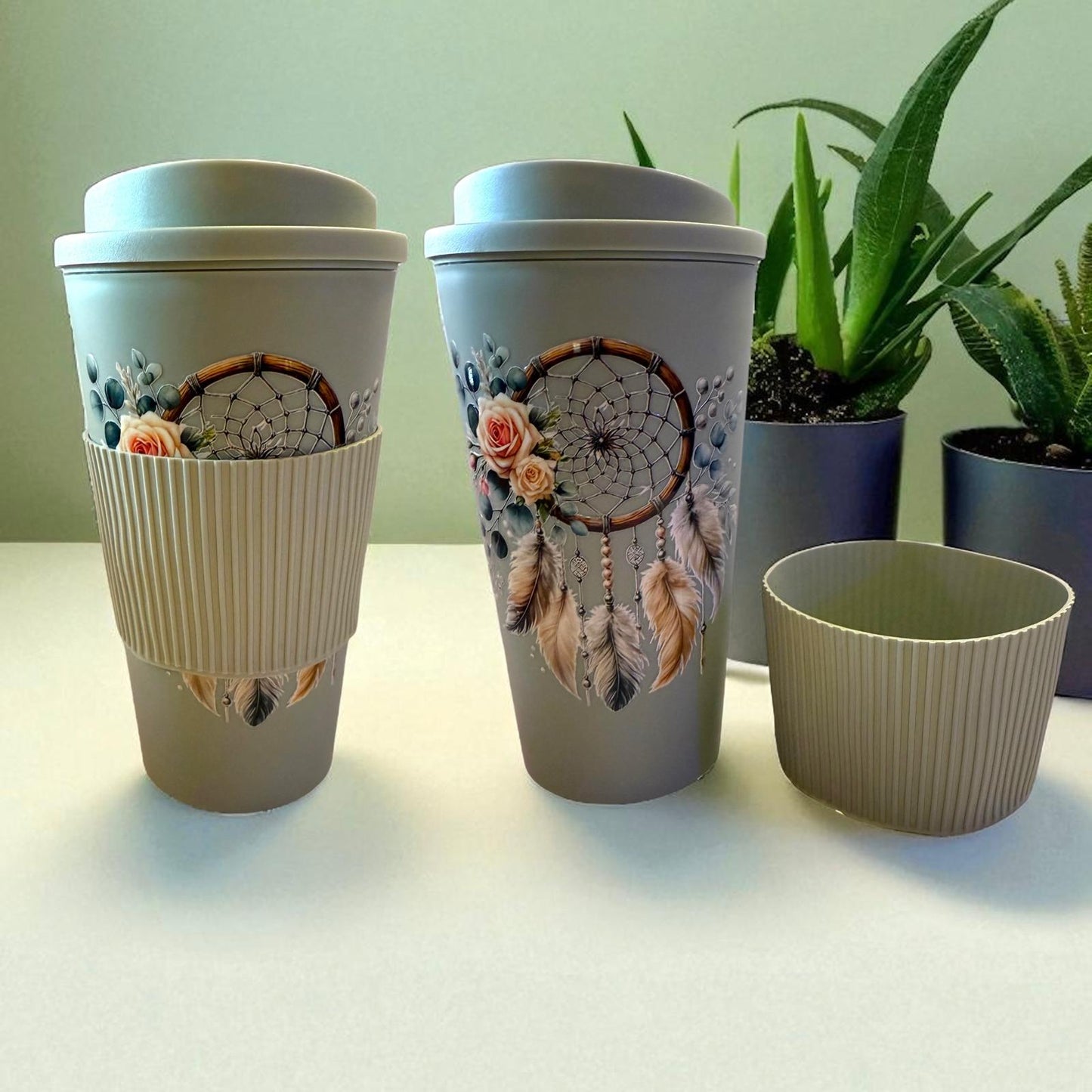 Traumfänger Kaffeebecher