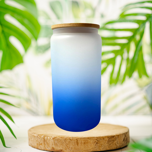 Trinkglas Frost Dunkelblau