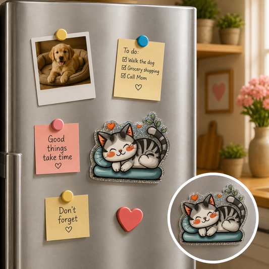 Magnet - Cozy Cat