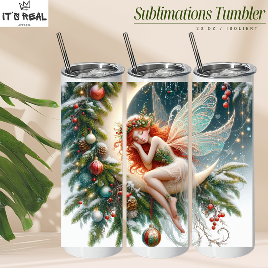 Skinny Tumbler 600ml - Fairy