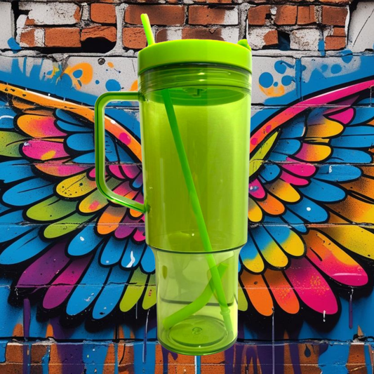 Plastik Tumbler Grün
