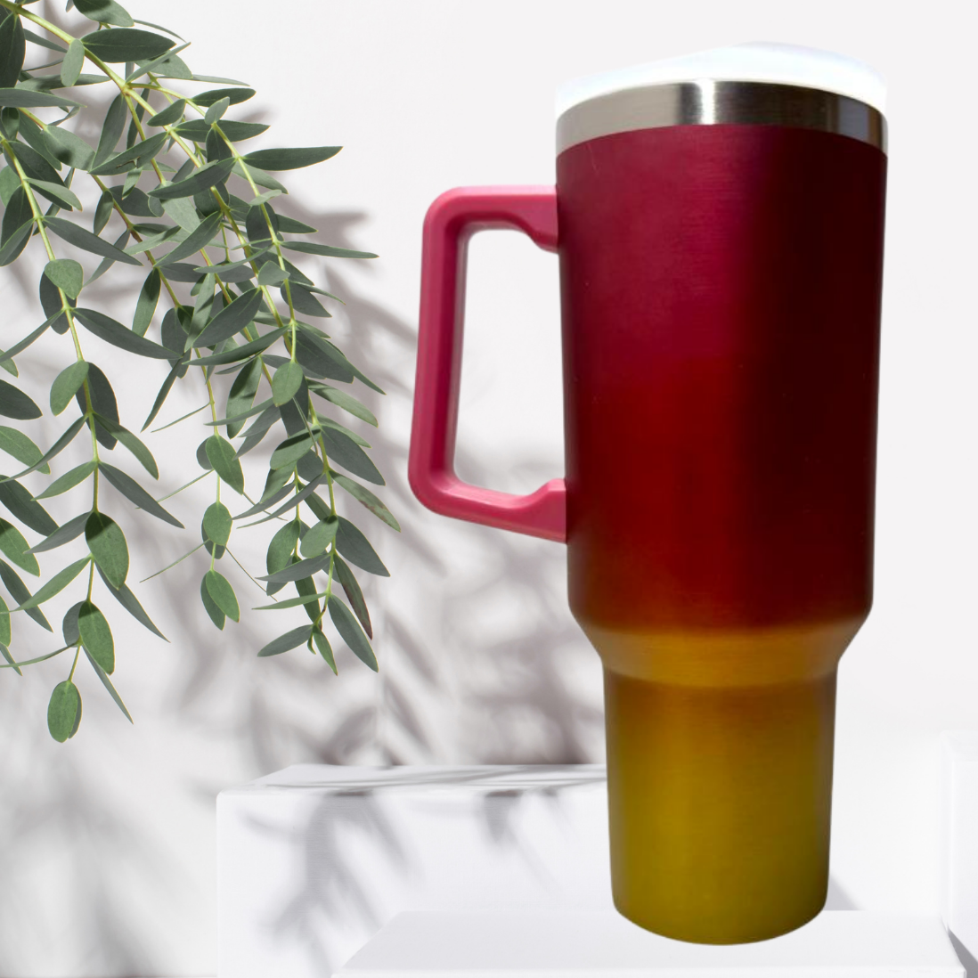 Tumbler Pink / Gold Metallic