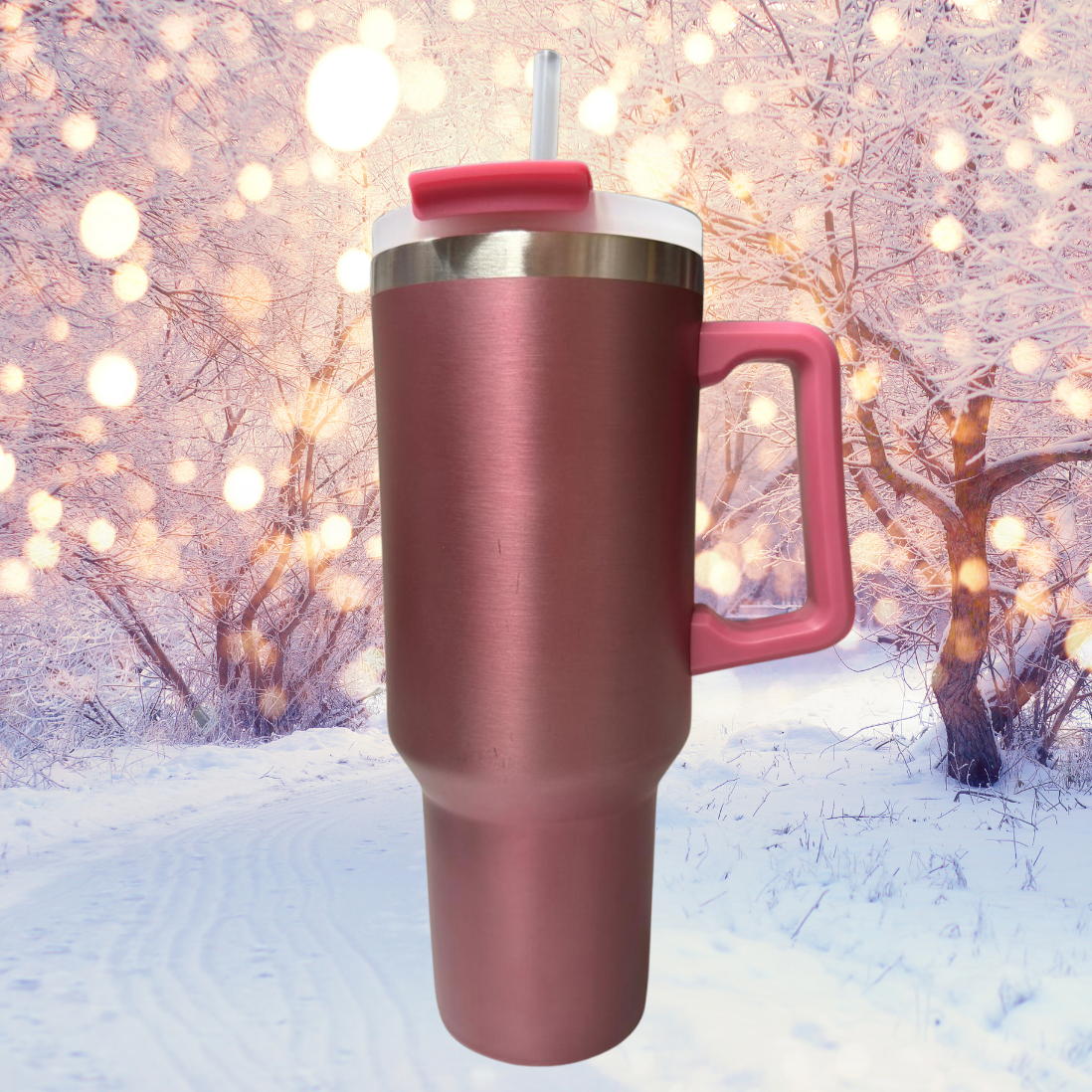 Tumbler Pink Metallic