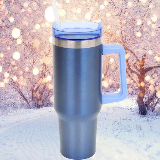 Tumbler Blau Metallic