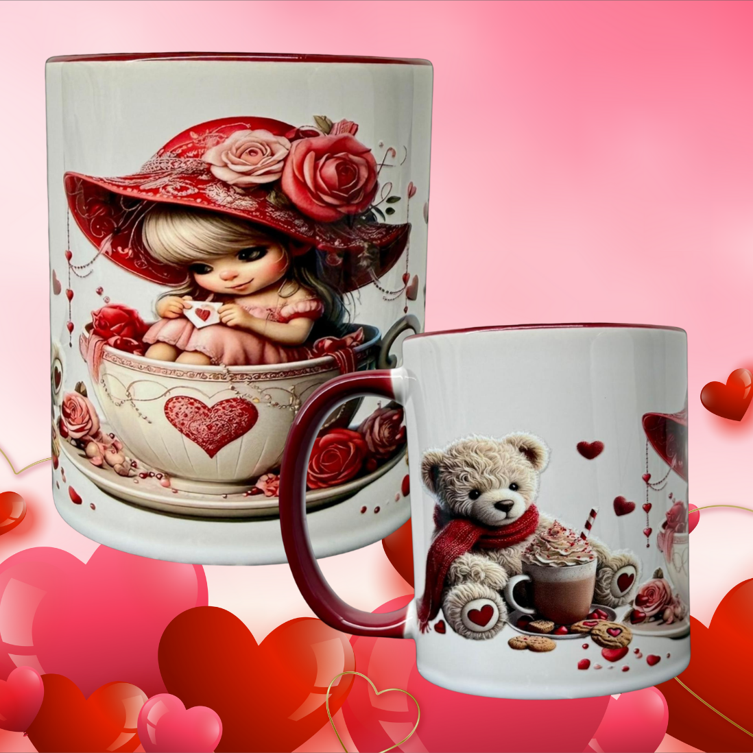 Red Teddy Tasse