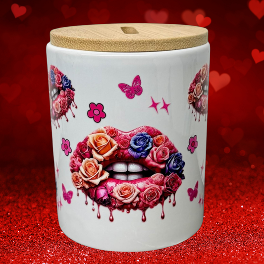Rosen Lippen Spardose