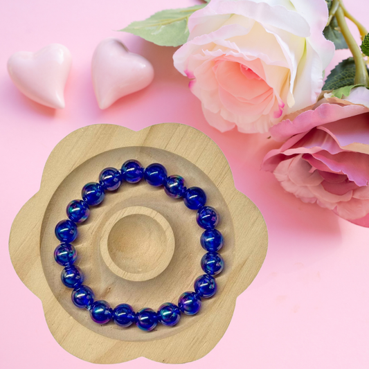 Perlen Armband - Galaxy Royalblue