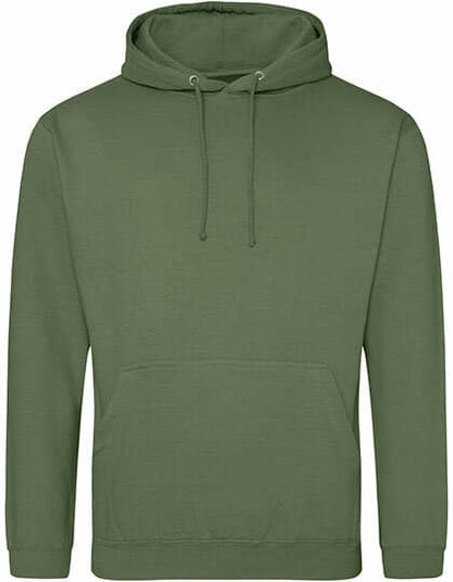 Unisex Hoodie Dunkle Grüntöne