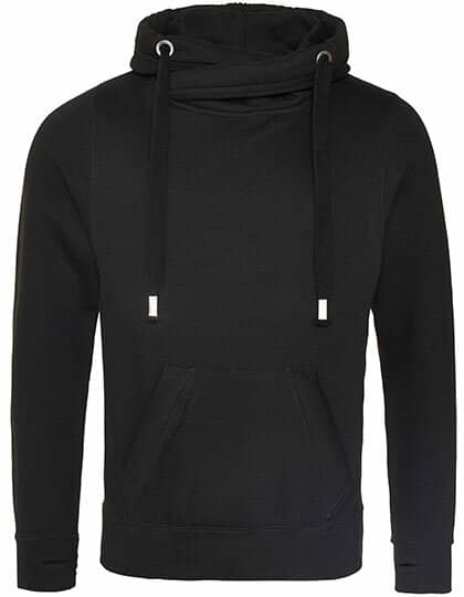 Premium Cross Neck Hoodie