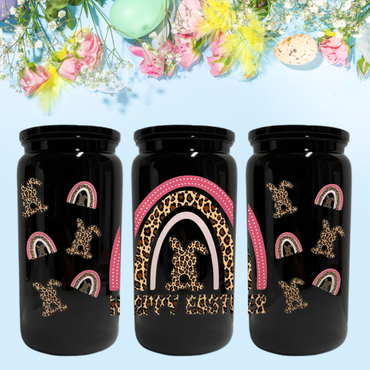 Trinkbecher Black Leo Bunny