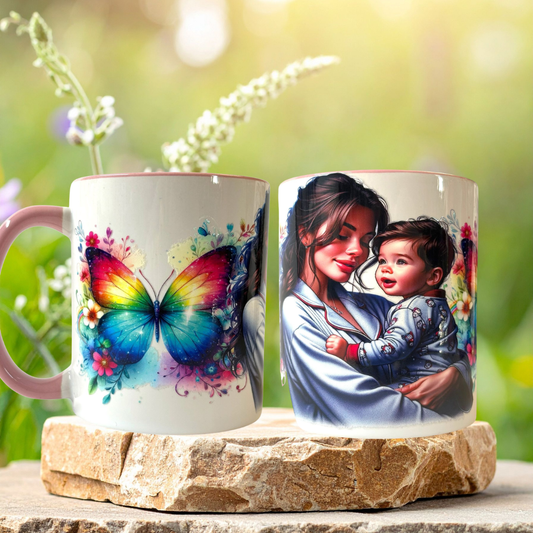 Tasse Rosa - Mama & Sohn