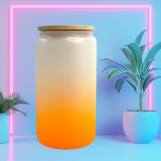 Trinkglas Frost Neon Orange