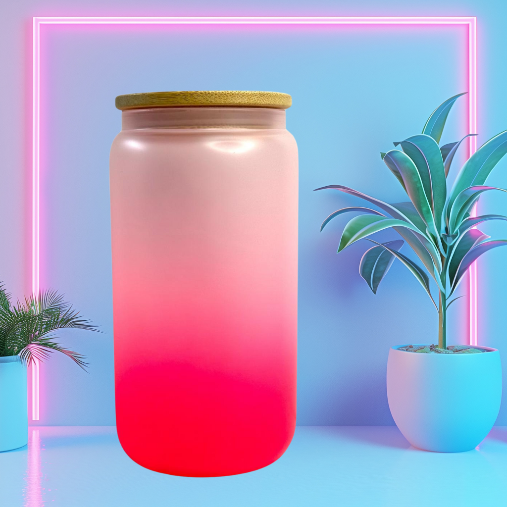 Trinkglas Frost Neon Pink