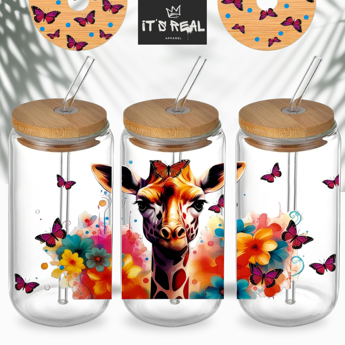 Trinkglas + Deckel Design