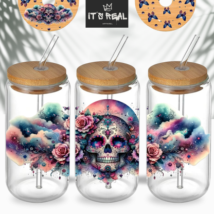 Trinkglas + Deckel Design