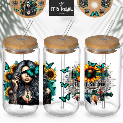 Trinkglas + Deckel Design