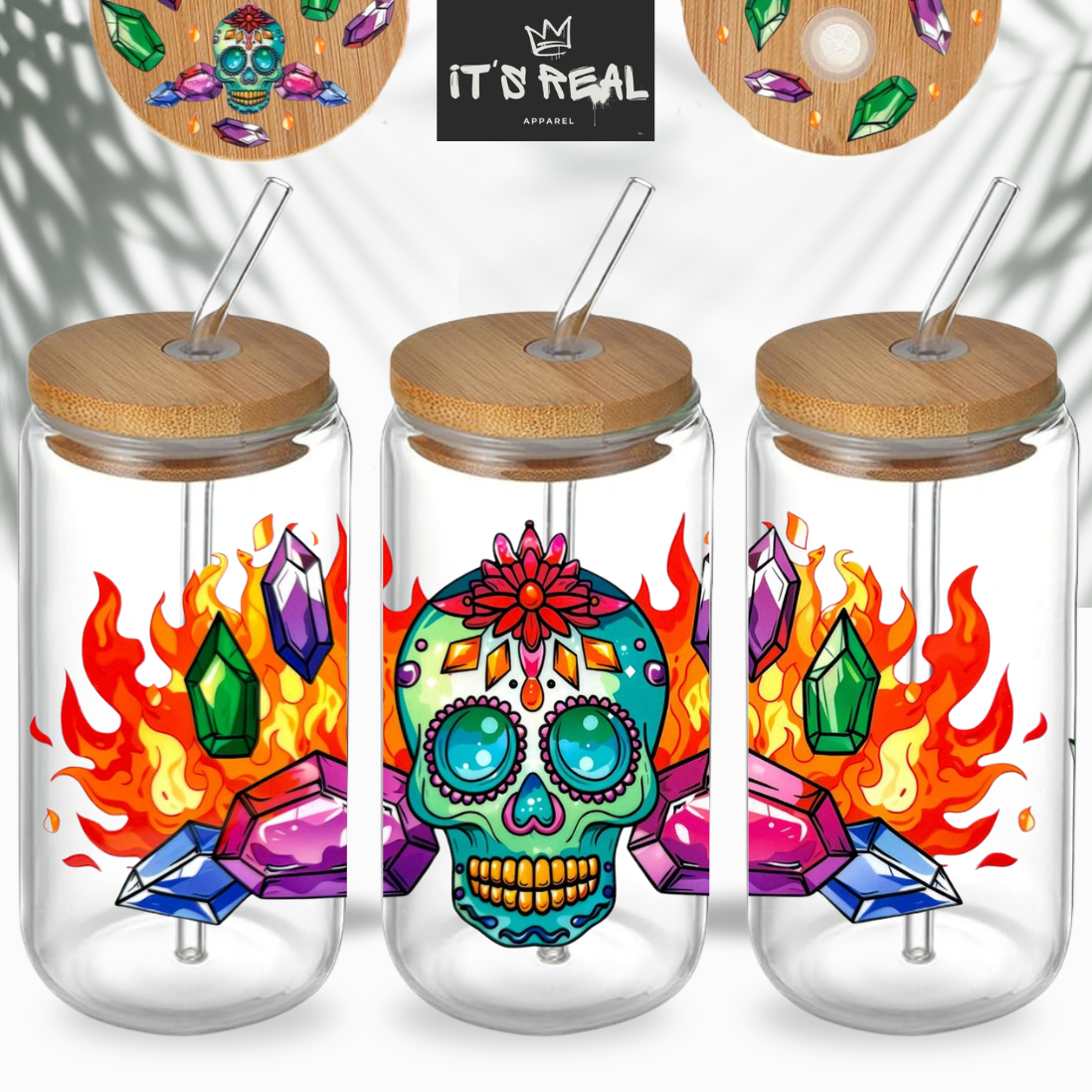 Trinkglas + Deckel Design