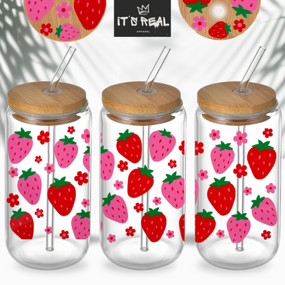 Trinkglas + Deckel Design