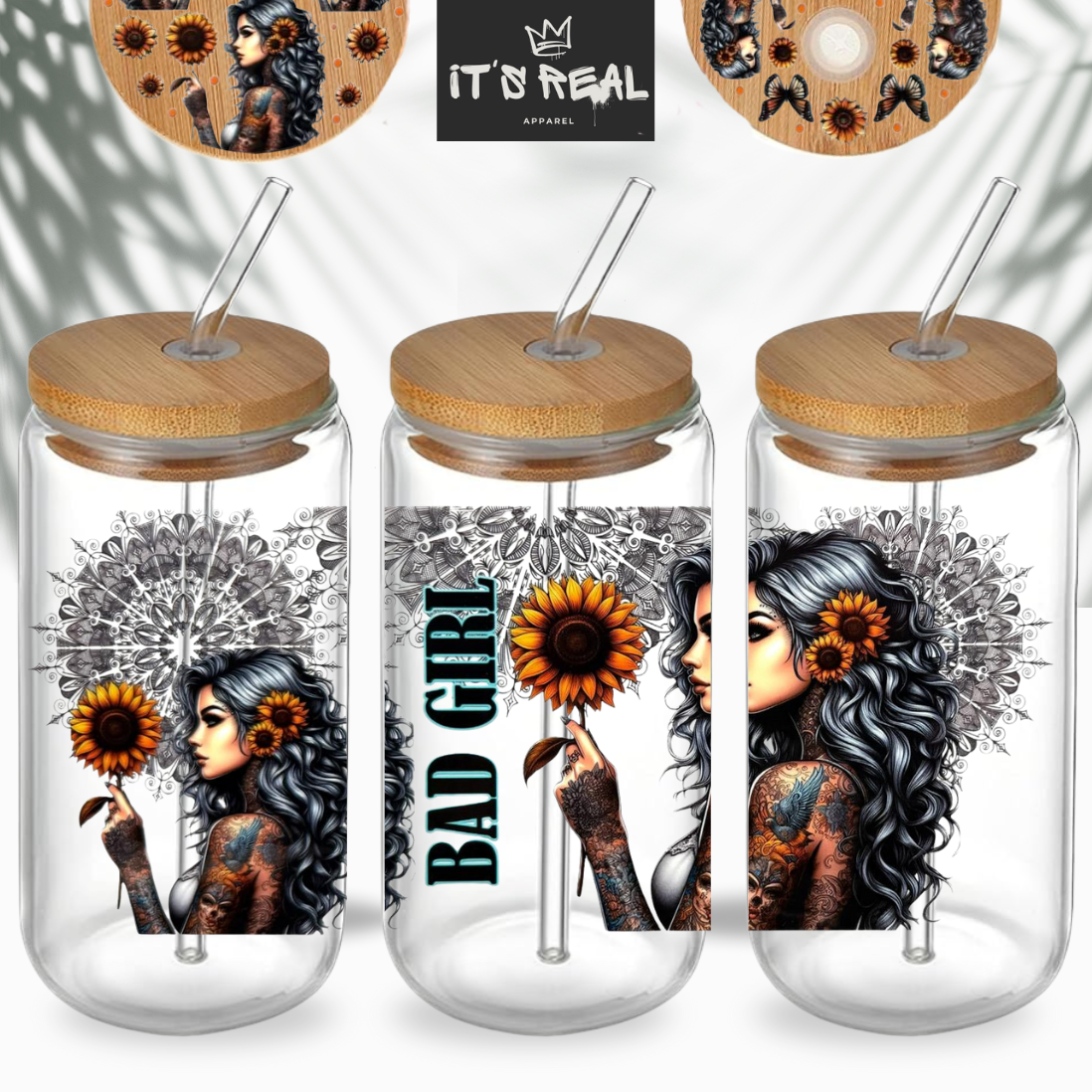 Trinkglas + Deckel Design