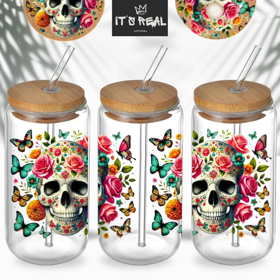 Trinkglas + Deckel Design