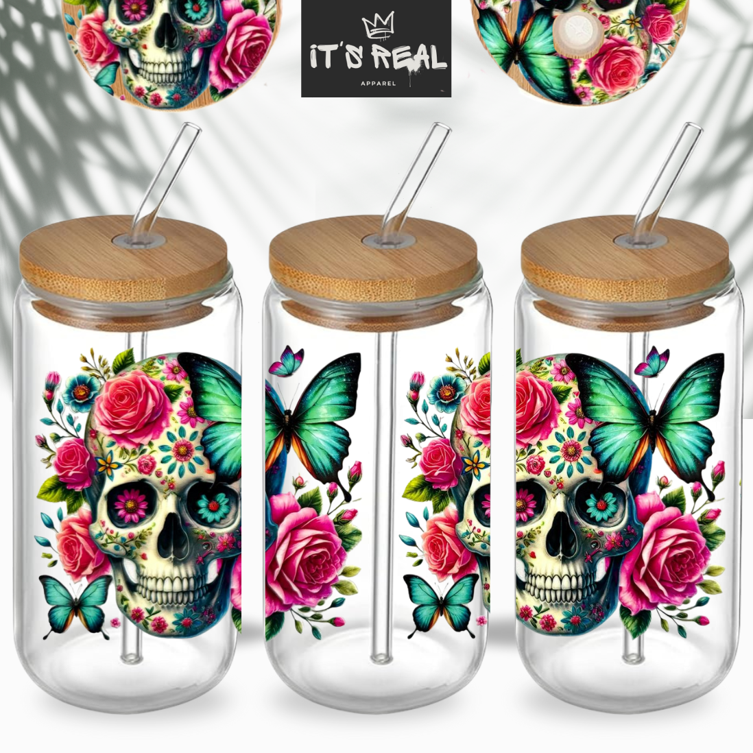 Trinkglas + Deckel Design