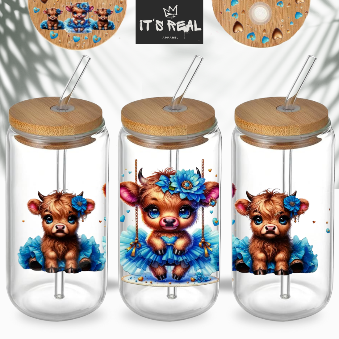 Trinkglas + Deckel Design