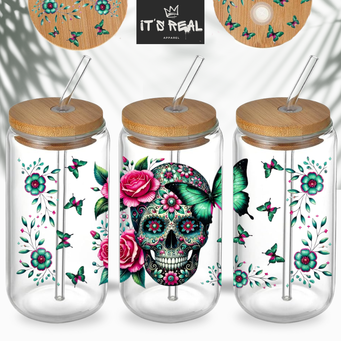 Trinkglas + Deckel Design