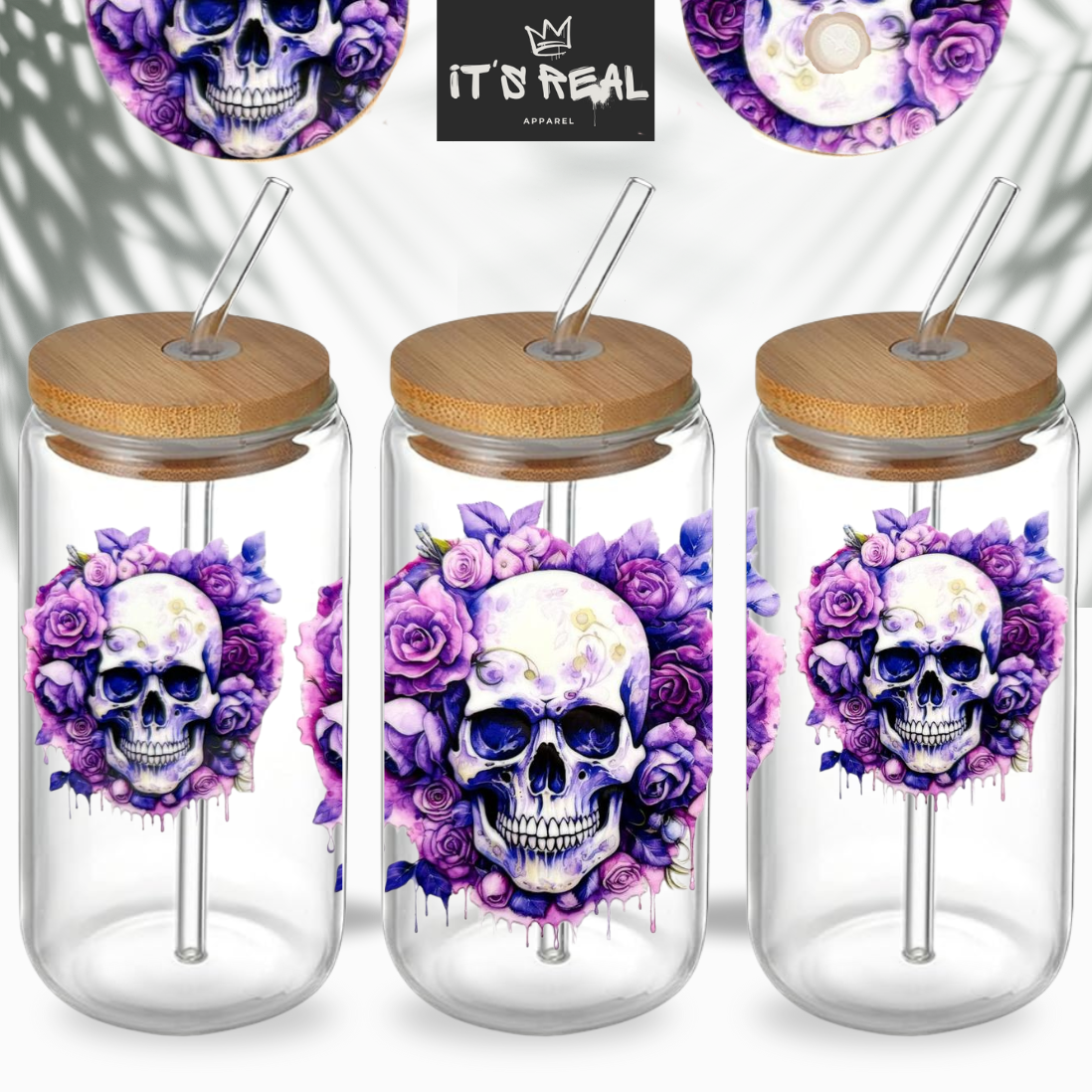 Trinkglas + Deckel Design