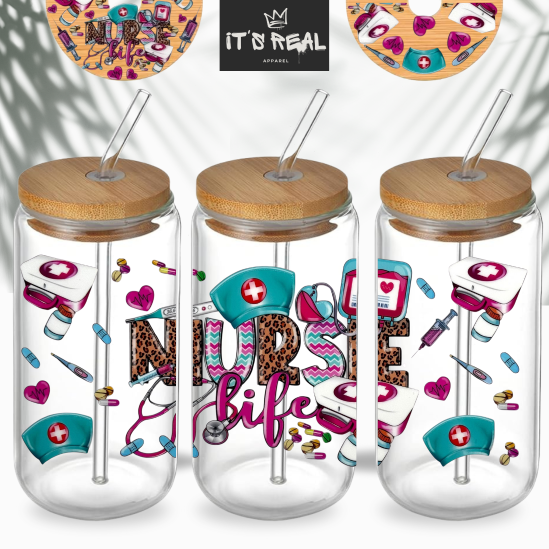 Trinkglas + Deckel Design