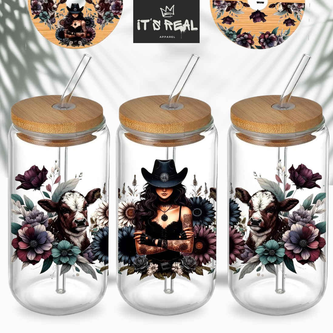 Trinkglas + Deckel Design