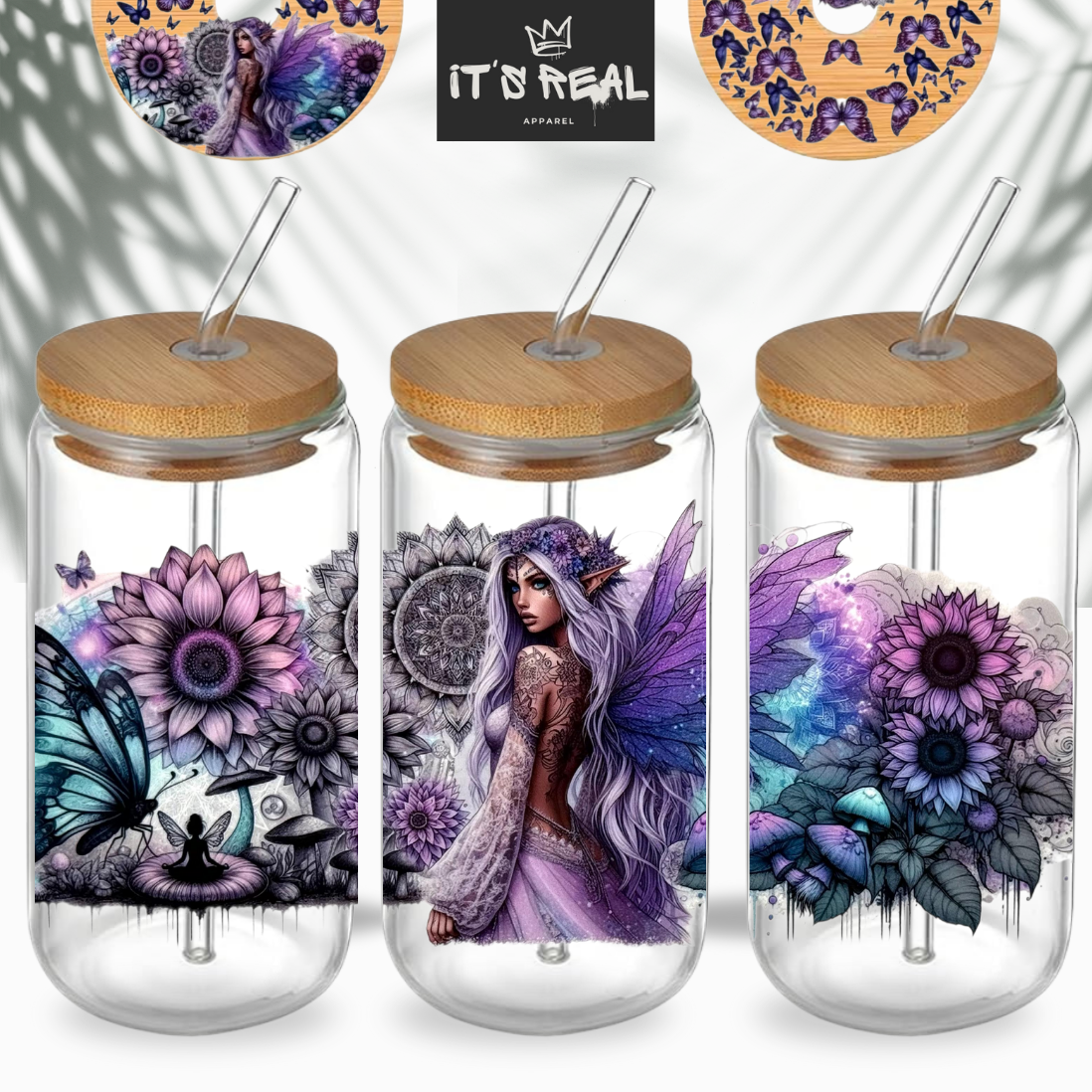 Trinkglas + Deckel Design