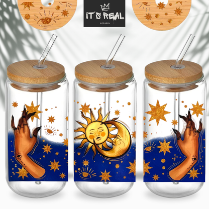 Trinkglas + Deckel Design