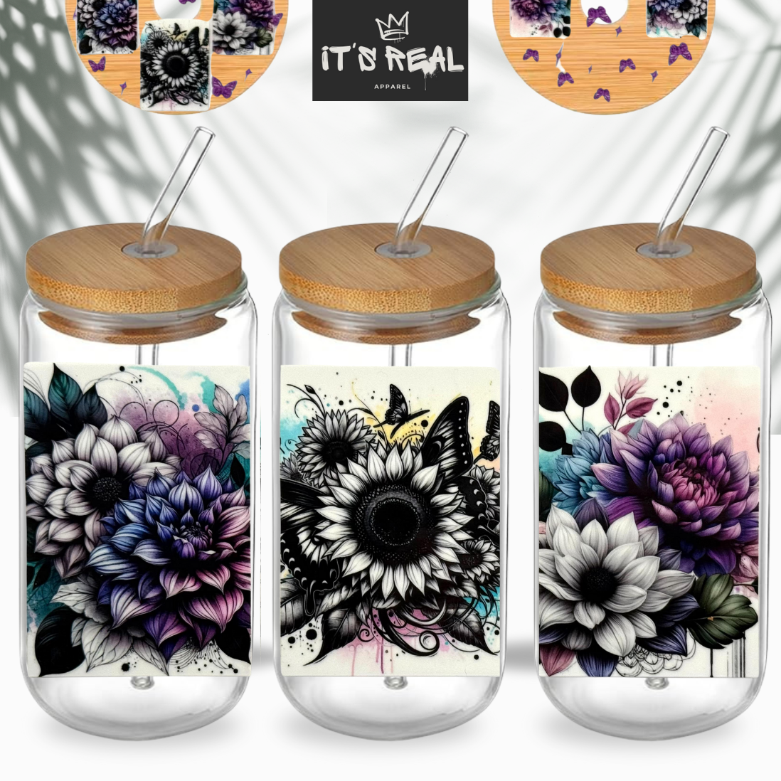 Trinkglas + Deckel Design