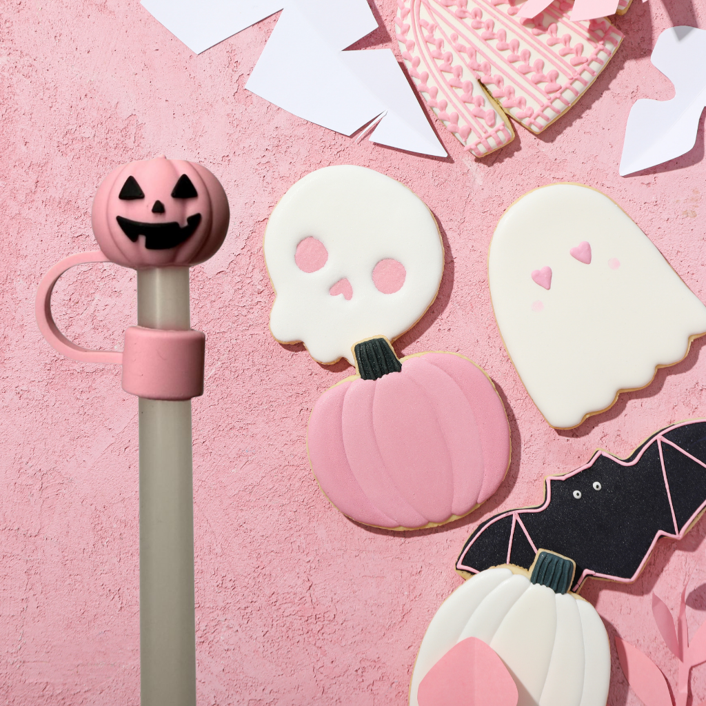 Strohhalm Topper - Pumpkin Rosa