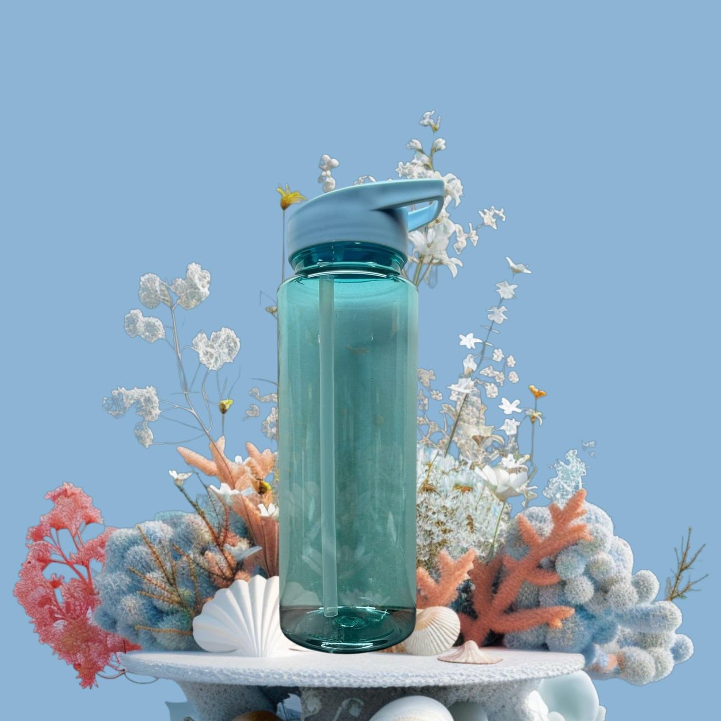 Kinder Trinkflasche Hellblau